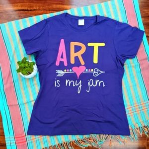Art teacher tee - size XL
